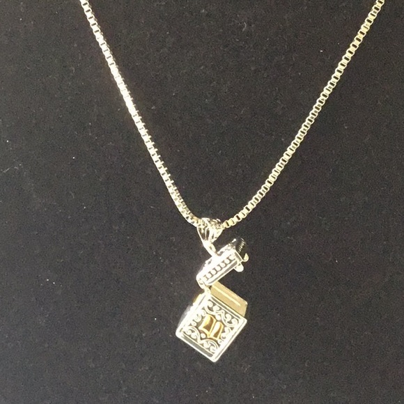 Other - Unisex necklace jewelry pill box pray box